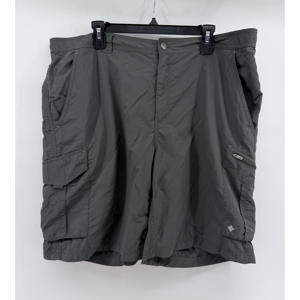 Men's Columbia 40W Black Omni-Shade Shorts